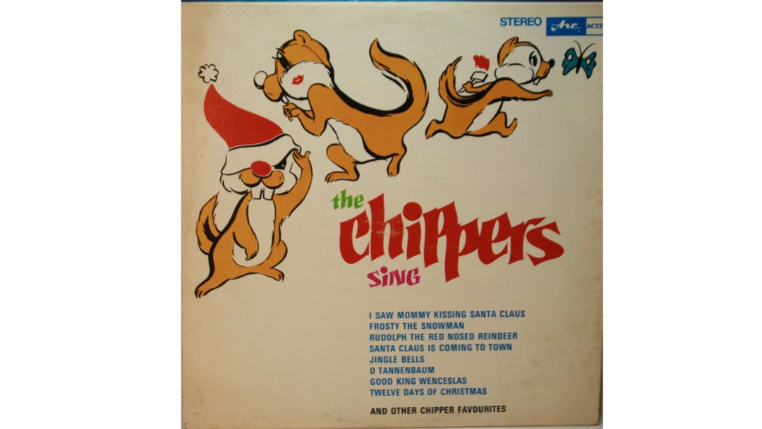 The Chipper Vintage the Chippers Christmas With the Chippers - Etsy
