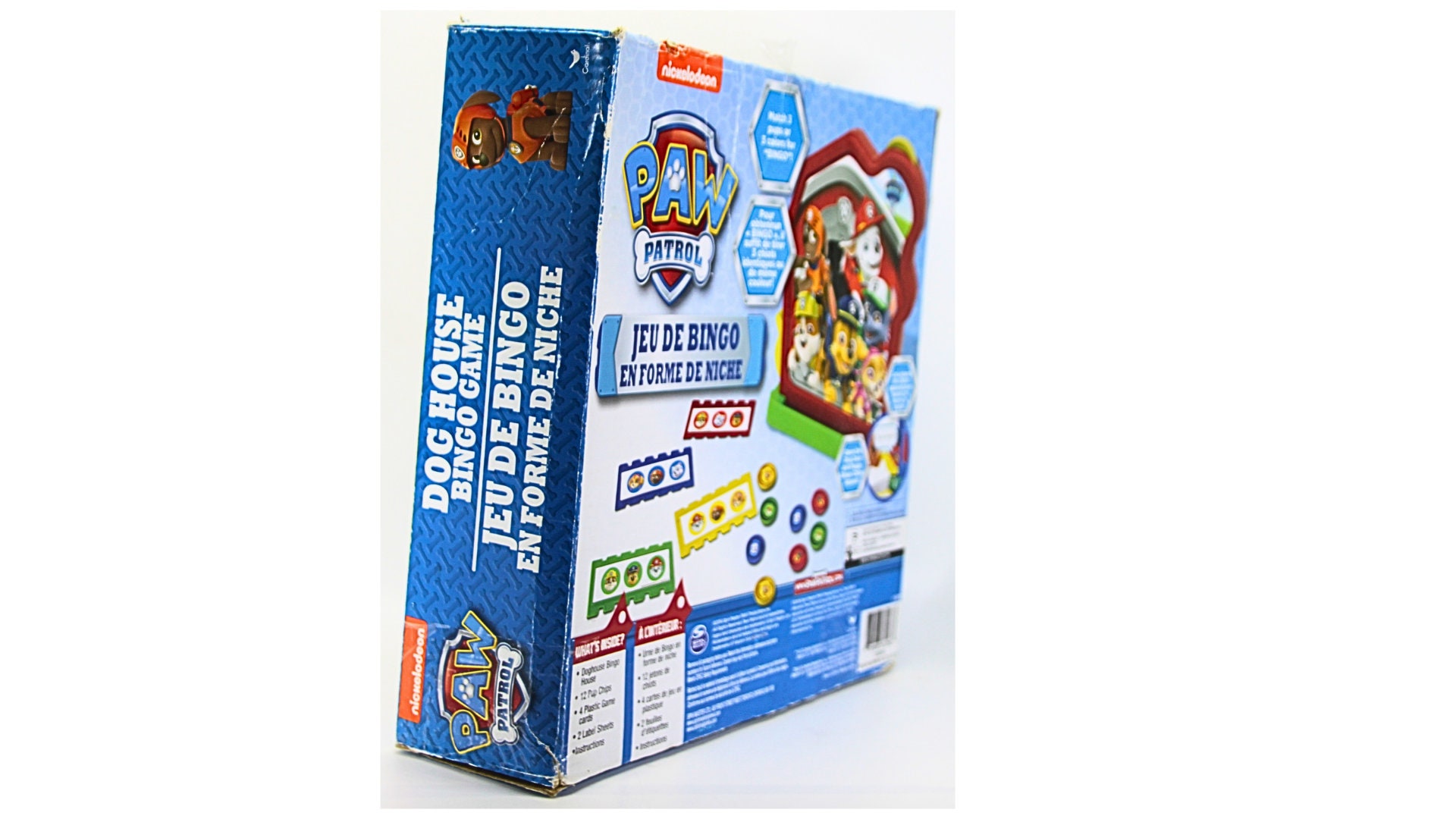 PAW Patrol Dog House Bingo Game Etsy Australia