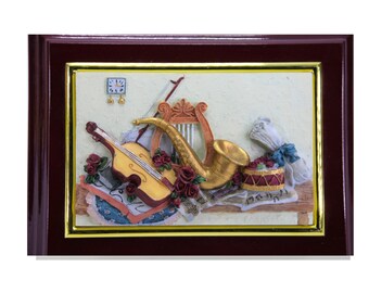 Vintage Pair 1 Solid Wood Display Block Picture