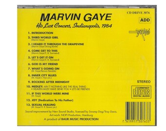 Luther Vandross Dance With My Father and Marvin Gaye Concert 1984 