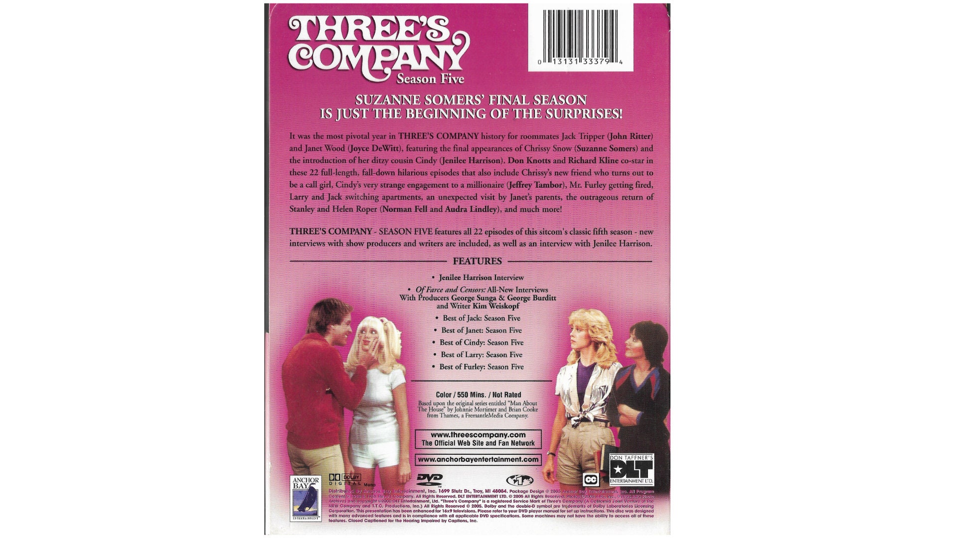 Three's Company: Season 5/ [DVD] [Import](品) 【公式通販】