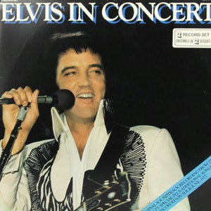 Elvis Presley – Elvis In Concert Label RCA – APL2-2587 2 LP