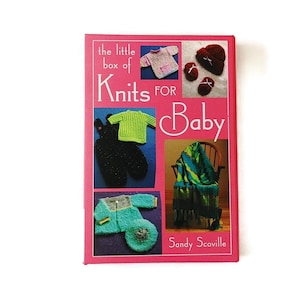 Little Box of Knits For Baby 2006 Boxed Set 20 Pattern Cards, maat 6-18 maanden