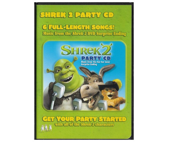 Shrek 2 Party CD And - Etsy