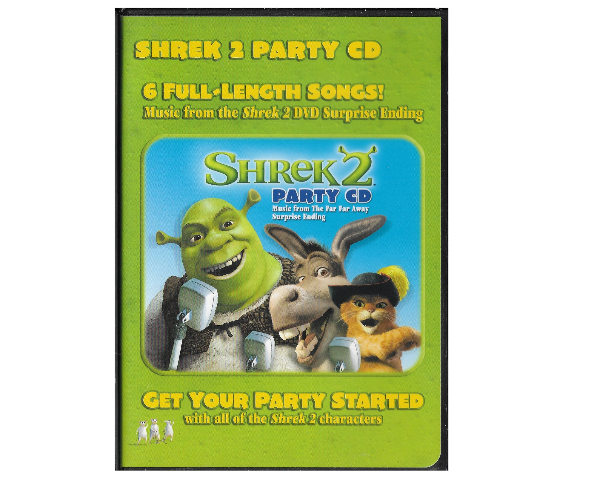 Shrek 2 Party CD And - Etsy