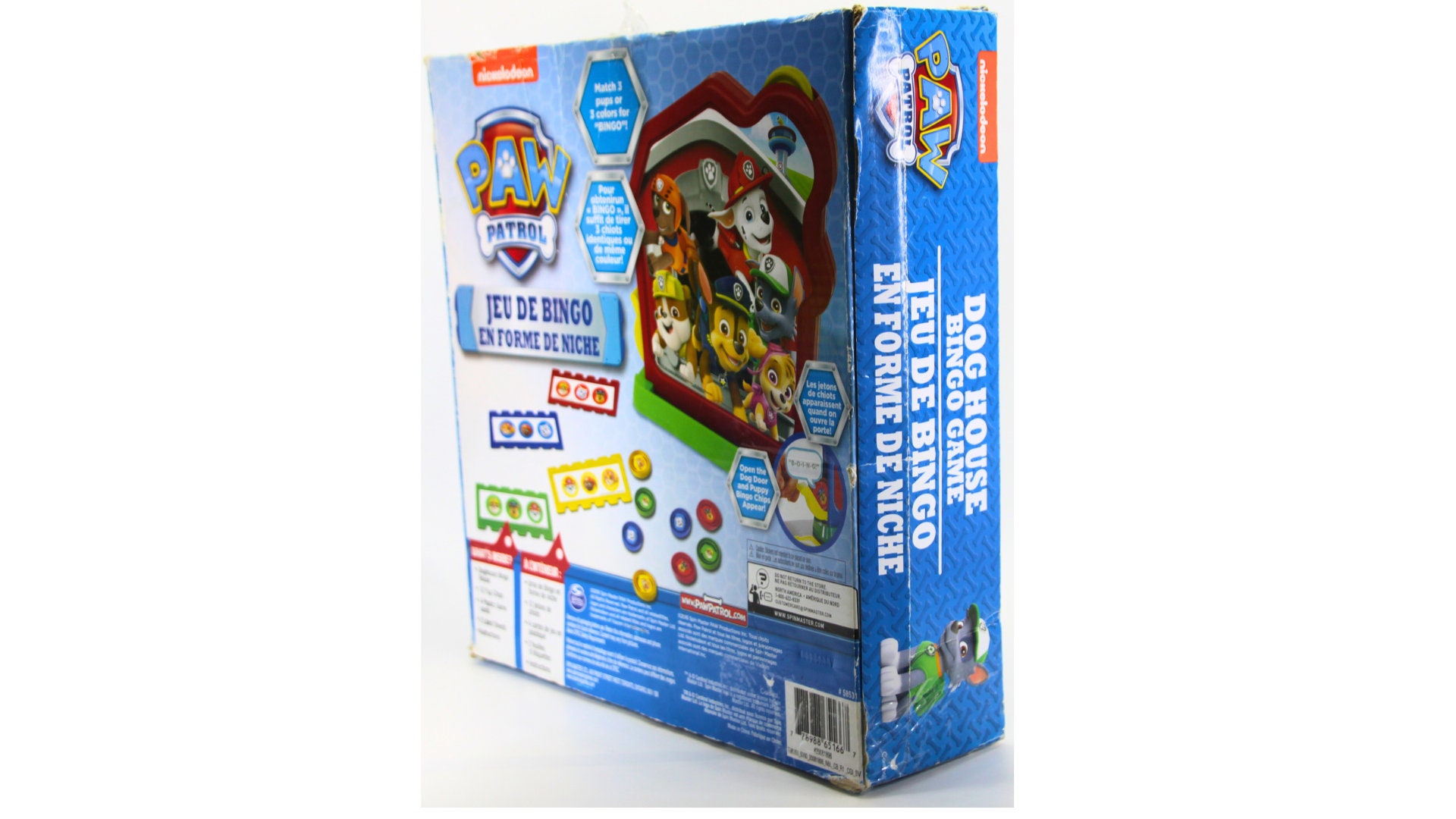 PAW Patrol Dog House Bingo Game Etsy Australia