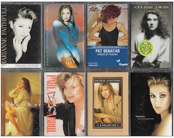 Vintage Collectible Cassette Tapes 8 To Cossse From