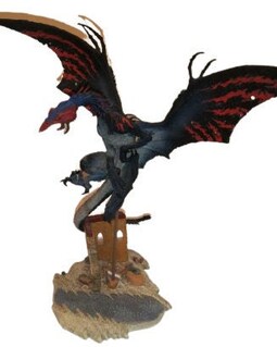 Scavenger Dragon Clan Series 6 2007 Destroyed Building Stand Loose