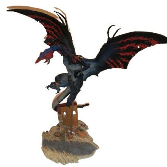 Scavenger Dragon Clan Series 6 2007 Destroyed Building Stand Loose