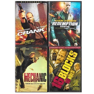 4 assorted movies DVDs Like New Condition