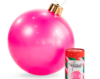 Holliball Inflatable Ornament (Pink)