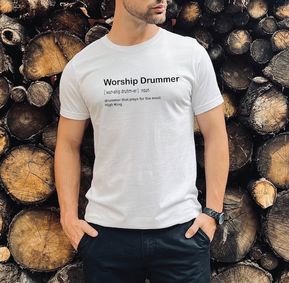 Worship Drummer T-Shirt, Sweater, T-shirt, sweater, Hoodie  Christian Gift, Christian shirt, Religious Shirt