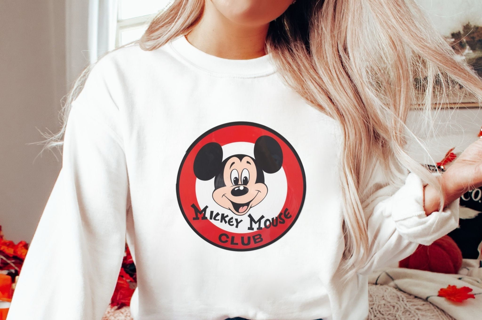 Mickey Mouse Sweater Women Radiant Gift - Personalized Gifts: Family,  Sports, Occasions, Trending
