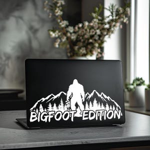 Bigfoot Edition Decal | Yeti Custom Decal | Off-Road Trucks Decal | Mountain Sticker | Bigfoot Big Foot Sasquatch Car Decal | RV Decal