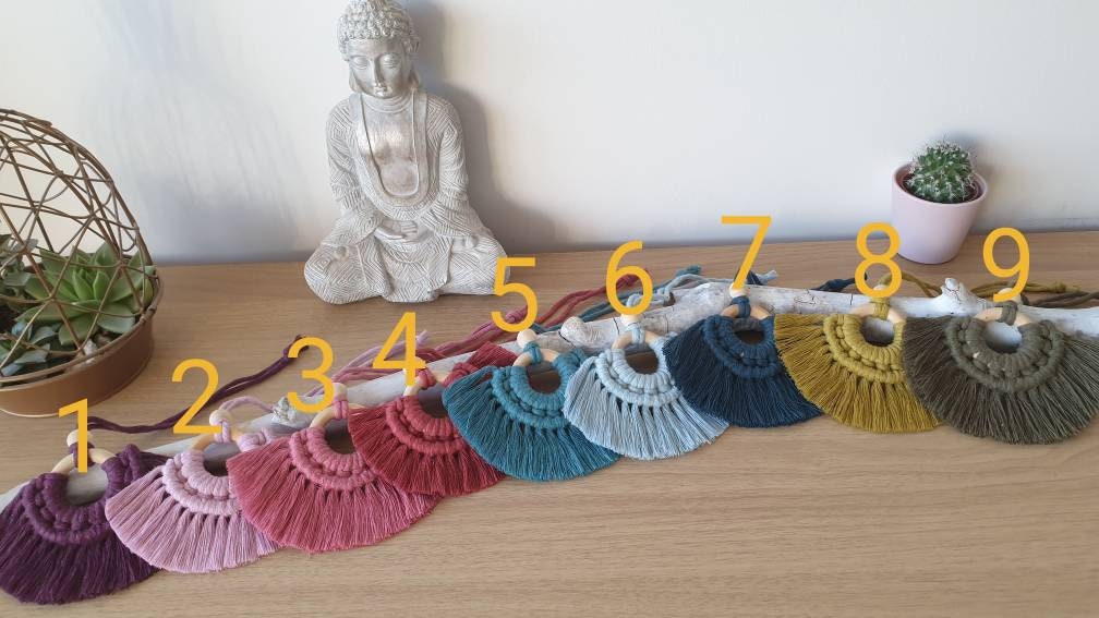 Diffuseur d'huile Essentielle Macramé