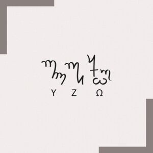 Theban Alphabet Svg, Pagan Alphabet Svg, Witch's Alphabet, Honorian ...