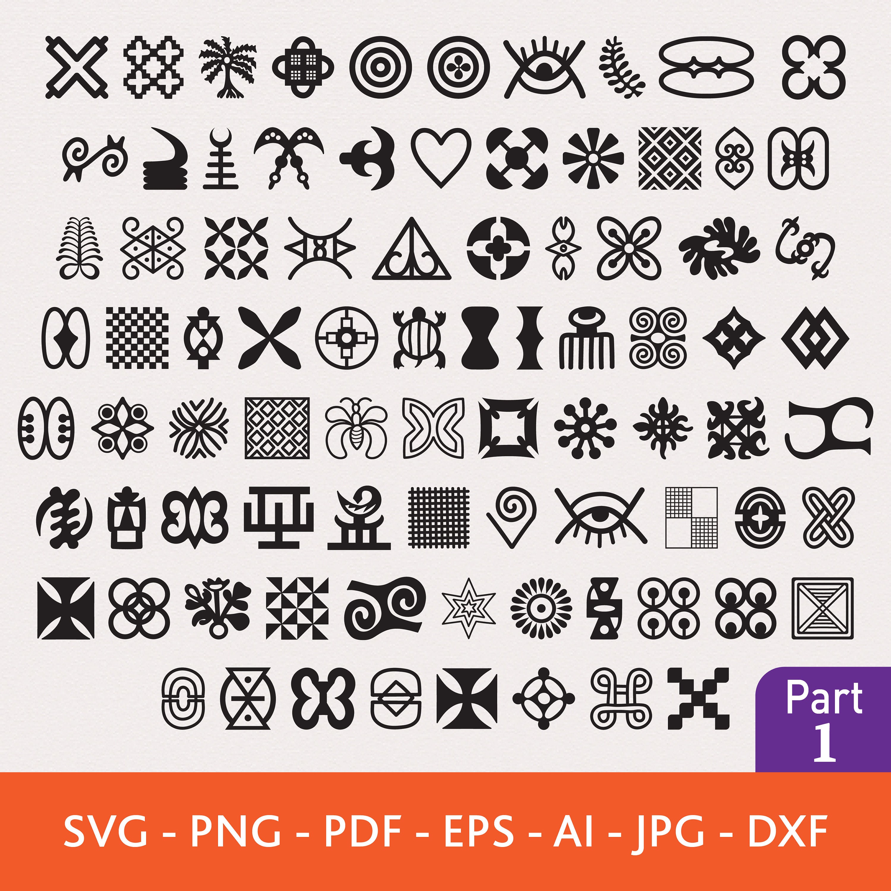 Adinkra Symbols Of West Africa Adinkra Adinkra Symbols Printable
