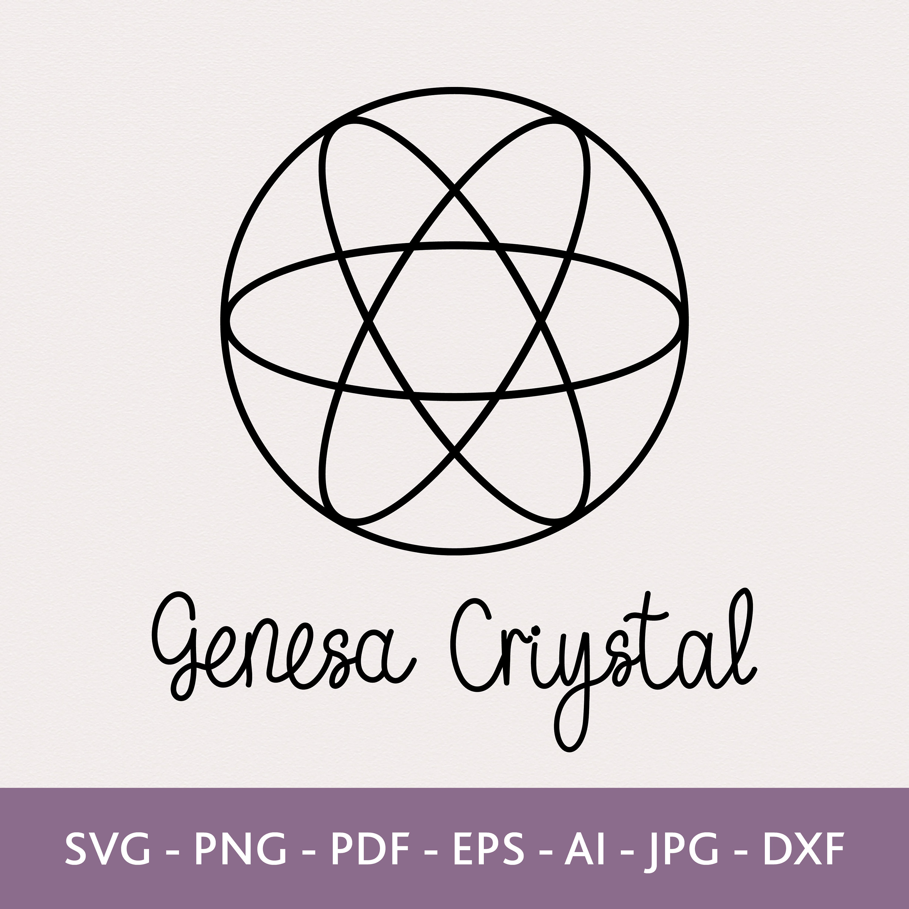 Genesa Crystal Svg, Symbols Svg, Sacred Geometry Svg, Wisdom Symbol, Energy  Symbol Png, Digital Print, Vector Files, Cricut Files -  UK