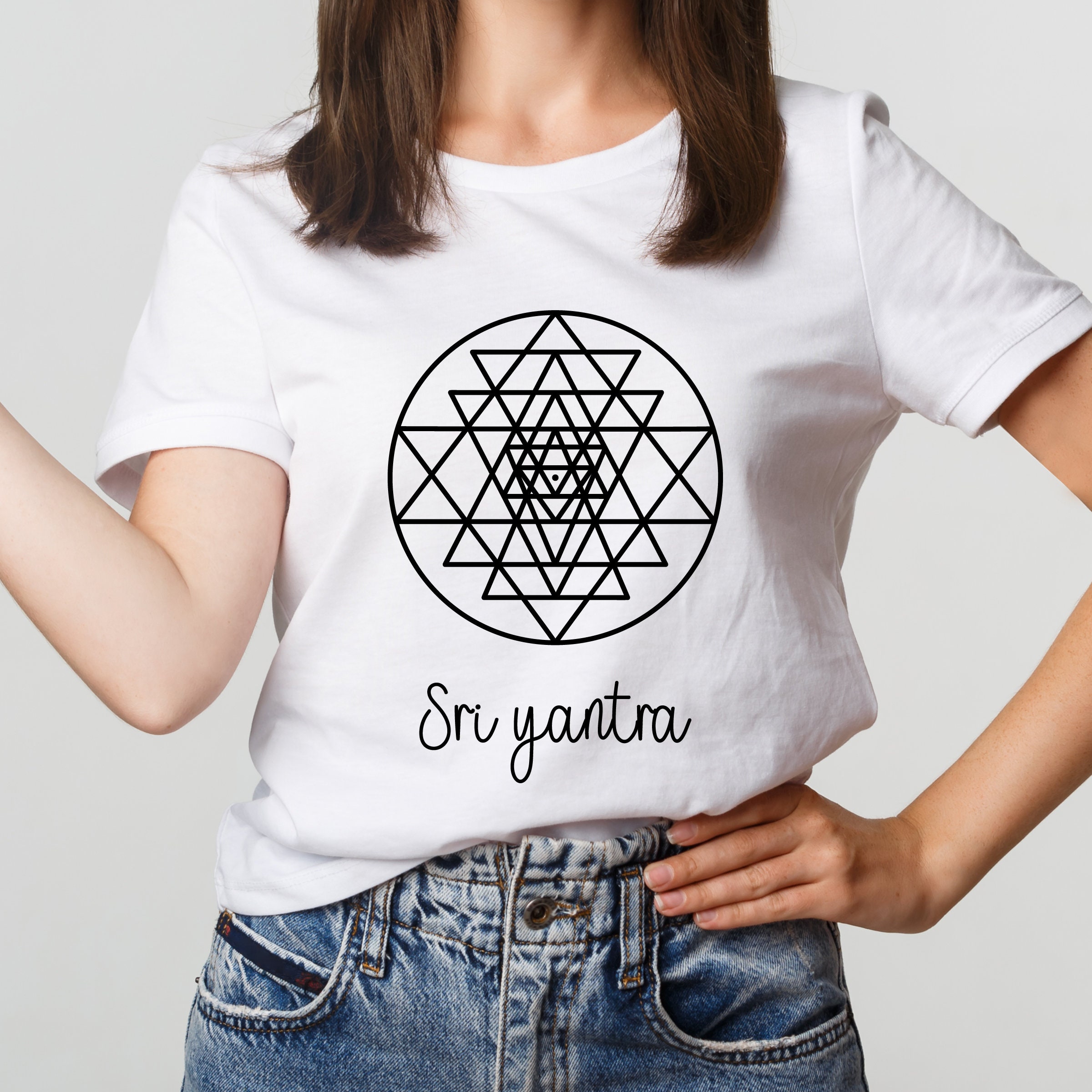 Sacred Geometry Limitless Sri Yantra T Shirt Sacred Geometry Limitless Sri Yantra T Shirt