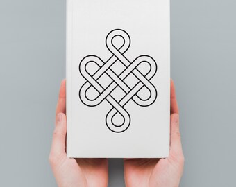 Natural Instinct ENDLESS KNOT 腕周り17cm Endless Knot Vector Set: Buddhist Eternal Knot Icons for Cricut