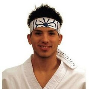 Diadema Karate Kid / Diadema Cobra Kai / Diadema Daniel San para niños y adultos L