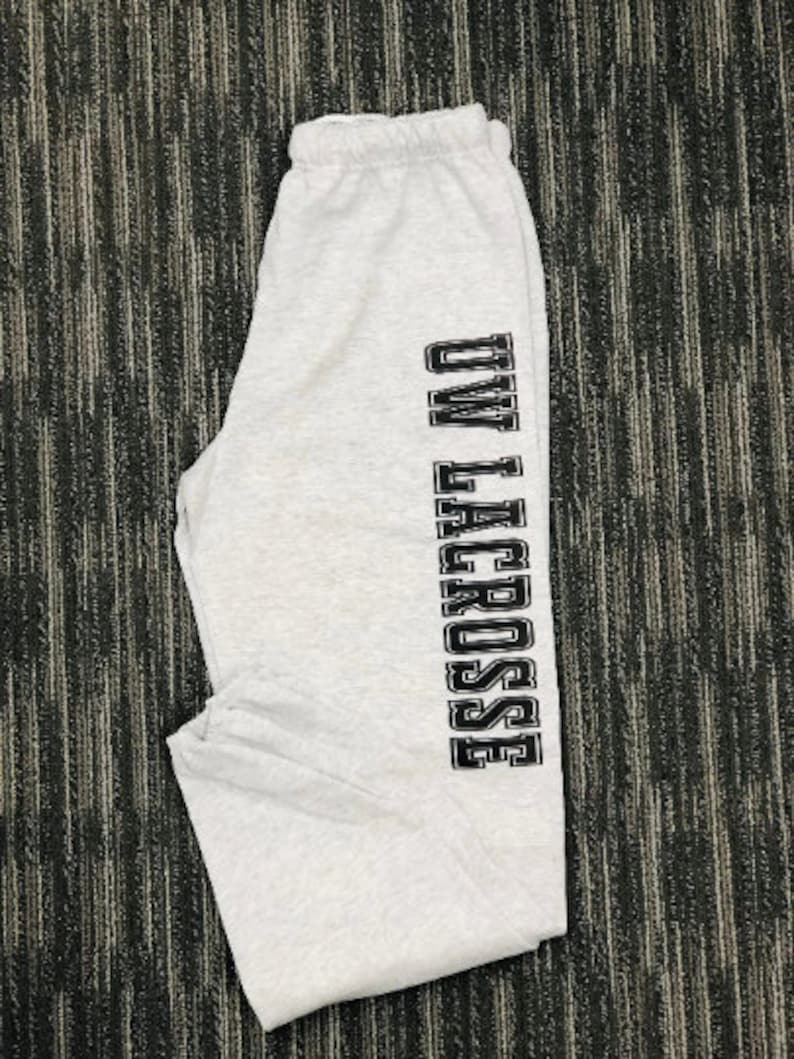 College Sweatpants Personalized College Apparel College Apparel Custom ...