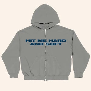 Billie eilish merch hit me hard and soft hoodie - Etsy 日本