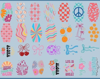 Hotel Keychain Element Sheet, UV DTF, Keychain Stickers, Uv dtf, UVDTF, Cup Wraps, Tumbler Decals