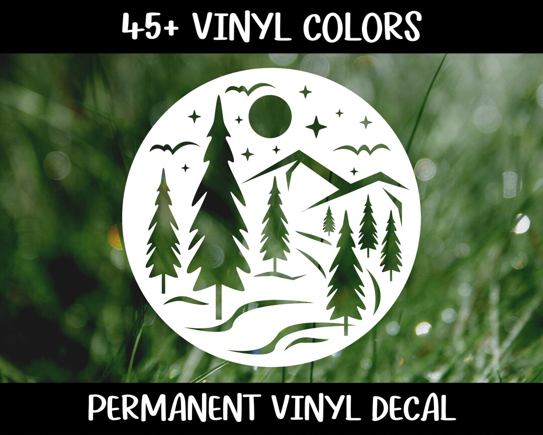 Mountain Vinyl Decal Sticker Text Design Cars - South Africa