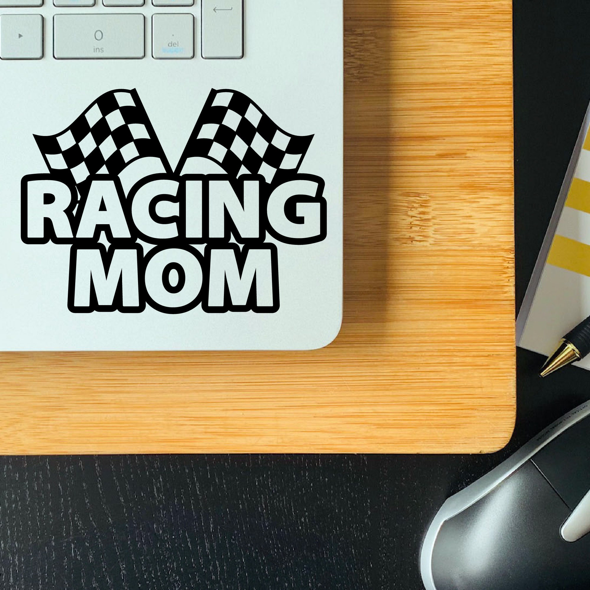 Racing Mom Motocross Mom Racing Life Checkered Flag Dirt - Etsy