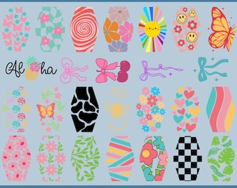 Hotel Keychain Element Sheet, UV DTF, Keychain Stickers, Uv dtf, UVDTF, Cup Wraps, Tumbler Decals