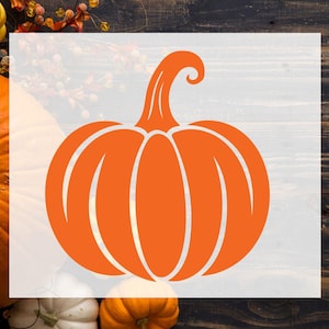 Pumpkin Decal, Fall Pumpkin Decal, Fall Decal, Decal for laptop, Car Decal, tumbler decal, cup decal, mug decal