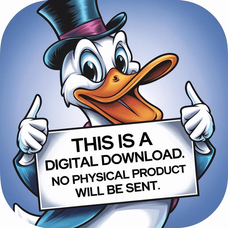 This is a digital download - no physical product will be sent