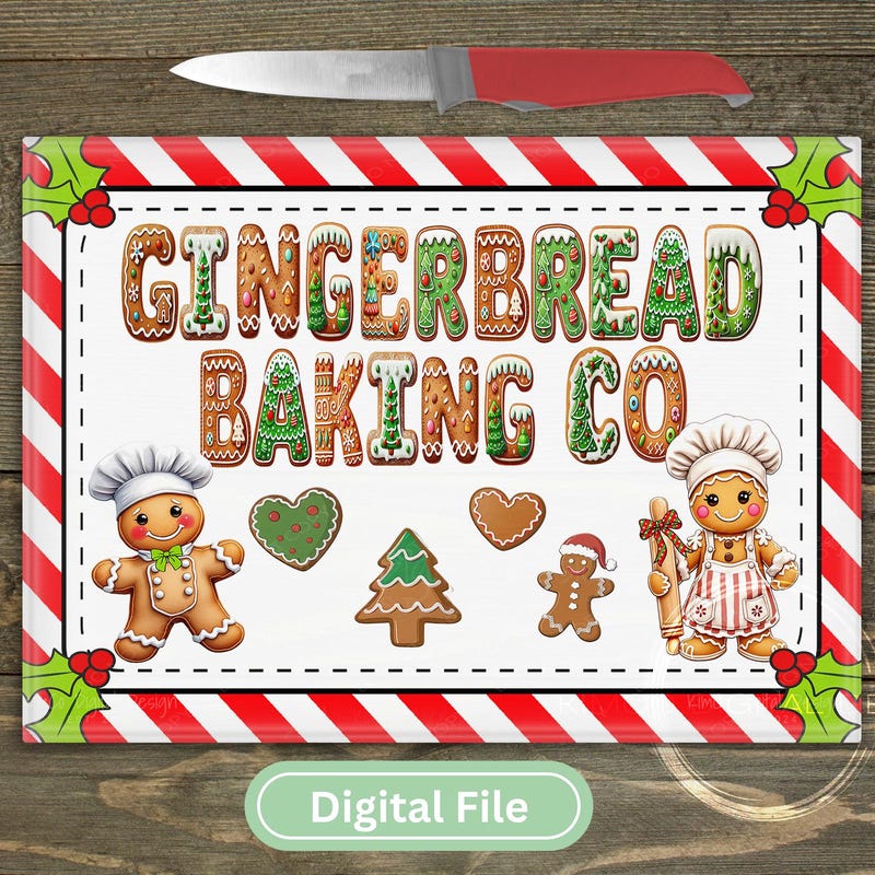 Gingerbread Chef - Etsy