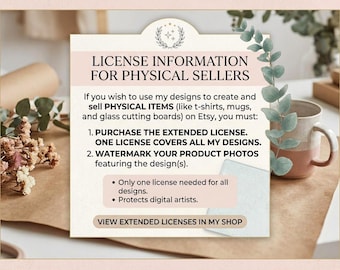 Unlimited Commercial License — Printed Sublimation Transfers + POD + Physical Products — All Current & Future Designs