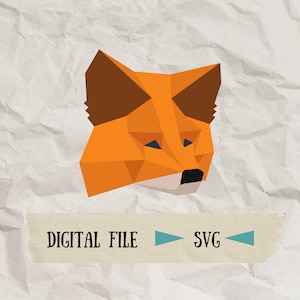 Metamask SVG | Instant Download Design | Cricut | Silhouette