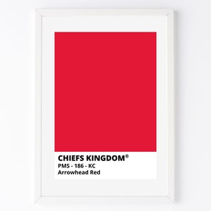 kansas city chiefs prints · kc chiefs decor · kc chiefs home decor · kc wall art · kansas city football · printable · digital downloads