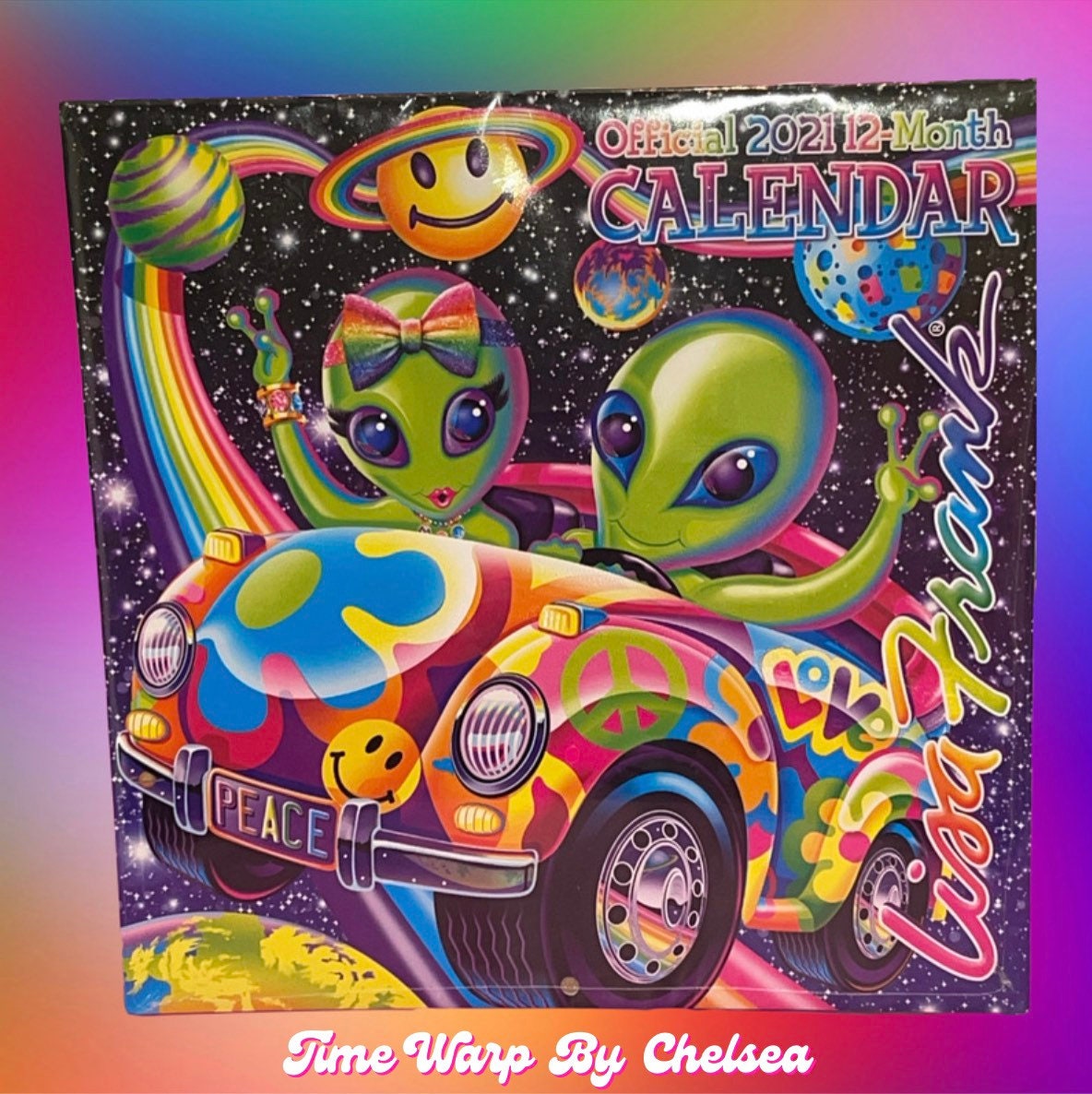 lisa-frank-2021-wall-calendar-etsy