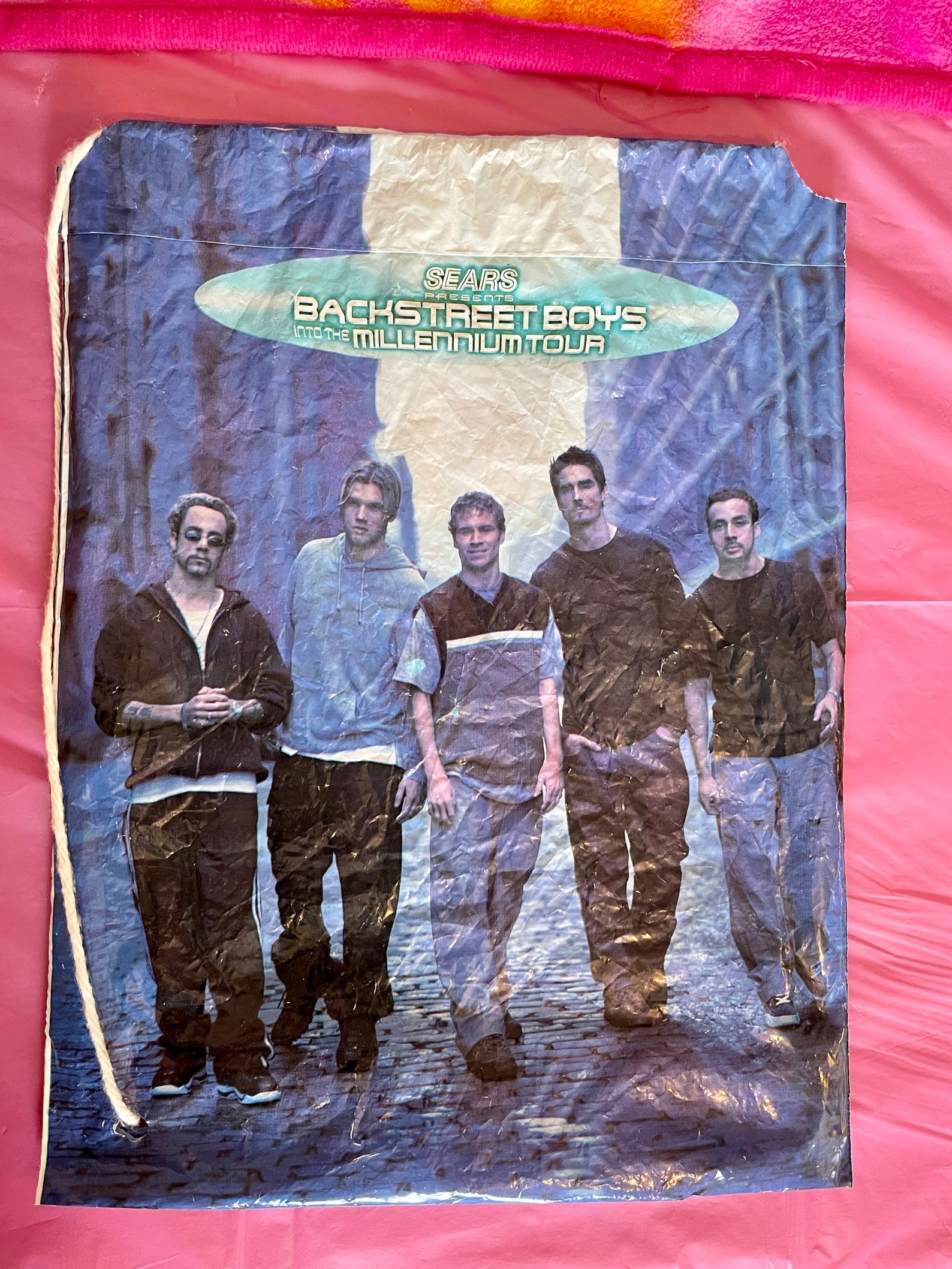 Official Backstreet Boys Millennium Tour T Shirt & Bag Etsy Canada