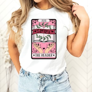 Smut Tarot Card T-Shirt: The Reader Graphic Tee