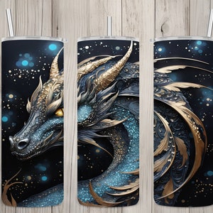 Dragon Insulated Tumbler / Dragon Gift / Dragon Cup / Dragon Cup / Gift for Dragon Lover / 20 oz 22 oz and 30 oz options