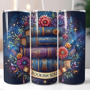 Bookish Soul Insulated Tumbler: 20oz/30oz Travel Mug