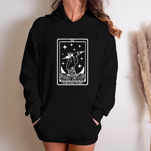 Nail Tech Tarot Card Hoodie - Unisex Fit