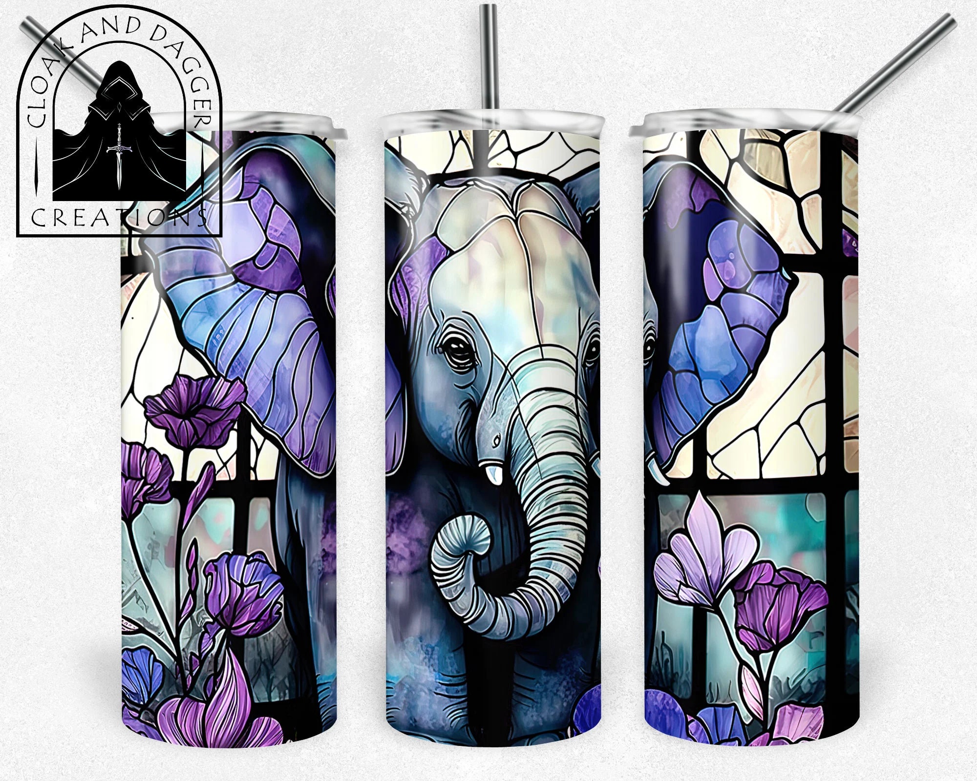 小物 BLUE ELEPHANT Blue Glass Elephant - Etsy