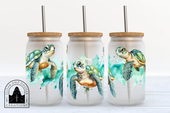 Turtle No Ass Pint Glass, 16oz Turtle No Ass Pint Glass, 16oz