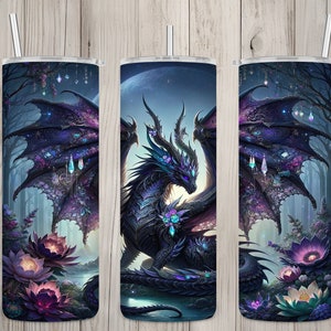 Dragon Insulated Tumbler / Dragon Gift / Dragon Cup / Dragon Cup / Gift for Dragon Lover / 20 oz 22 oz and 30 oz options