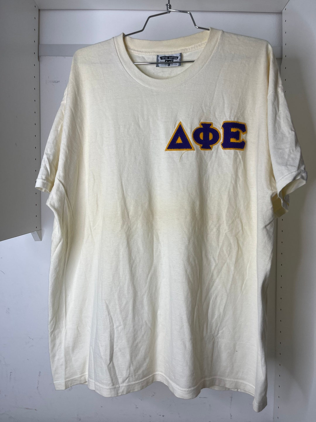Vintage Alpha Omega Epsilon Greek Letter Fraternity White - Etsy