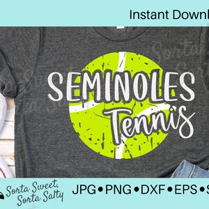 Seminoles Tennis SVG | Seminoles Tennis Shirt Graphic | Seminoles Tennis PNG | Seminoles Tennis Graphic svg png dxf eps jpg
