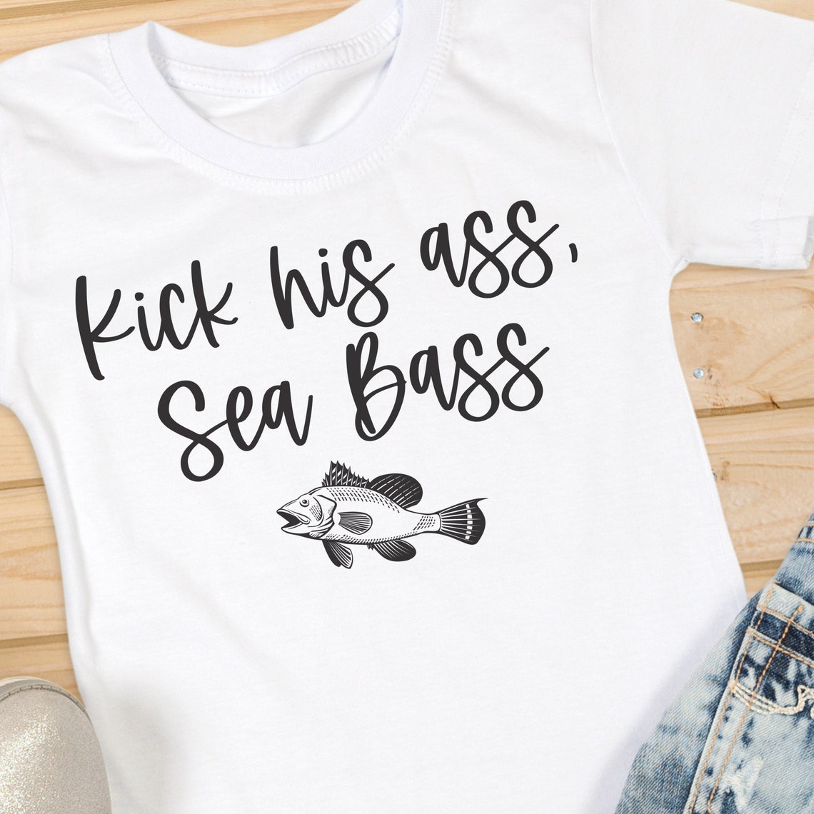 Kick His Ass Sea Bass Svg Dumb and Dumber Svg Dumb and Dumber Png Funny