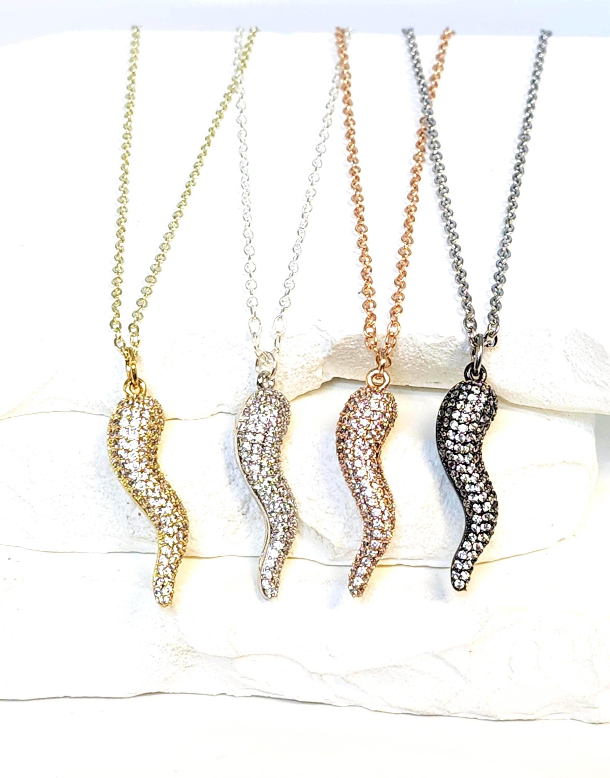 [STONE HENgE] 韓国☆14K Gold☆Diamond M0651D Necklace Gold Pendant with Colored Stones – PawnSh8p